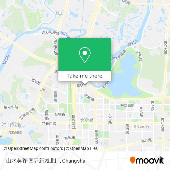 山水芙蓉·国际新城北门 map