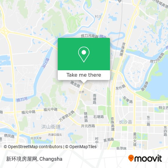 新环境房屋网 map