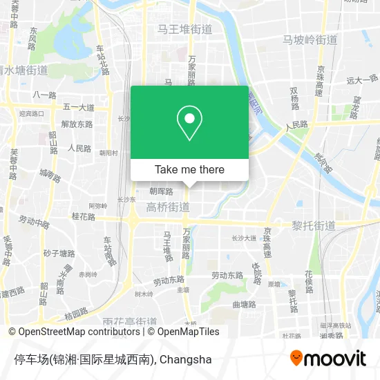 停车场(锦湘·国际星城西南) map