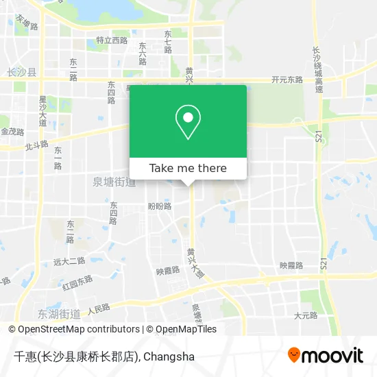 千惠(长沙县康桥长郡店) map