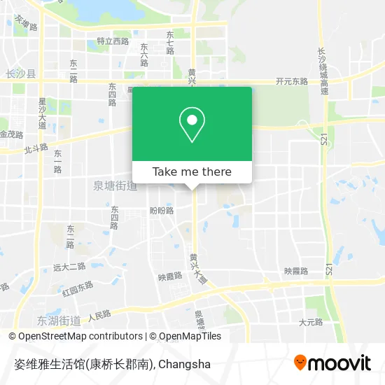 姿维雅生活馆(康桥长郡南) map