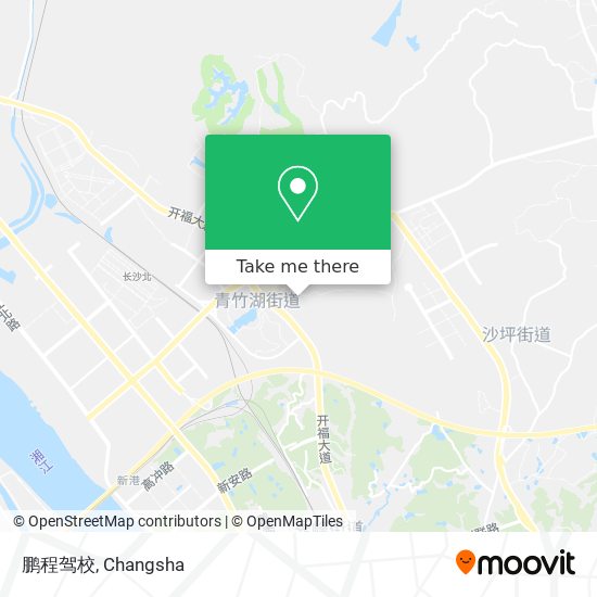 鹏程驾校 map