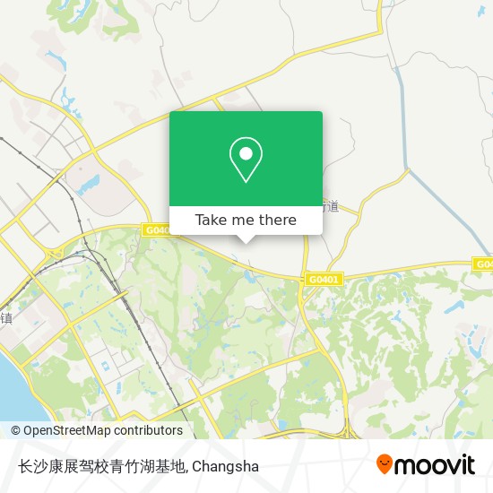 长沙康展驾校青竹湖基地 map