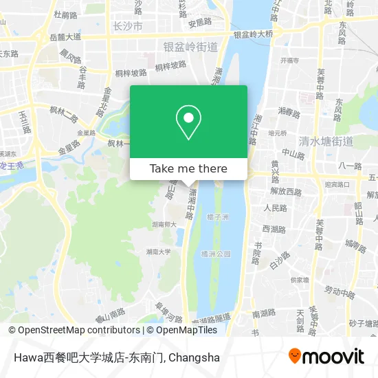 Hawa西餐吧大学城店-东南门 map