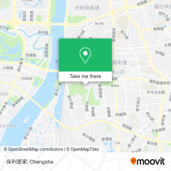 保利爱家 map