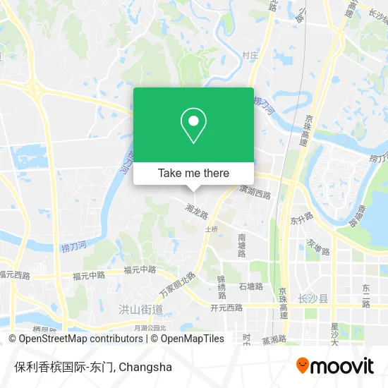 保利香槟国际-东门 map