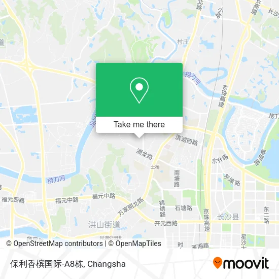 保利香槟国际-A8栋 map