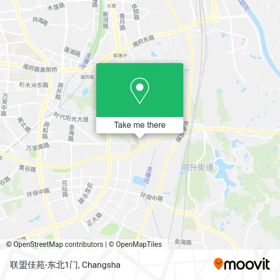 联盟佳苑-东北1门 map