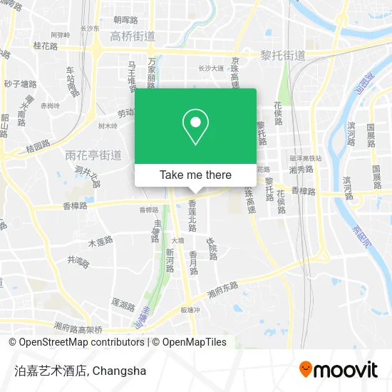 泊嘉艺术酒店 map