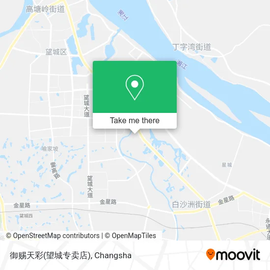 御赐天彩(望城专卖店) map