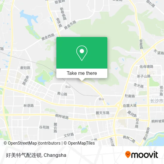 好美特气配连锁 map