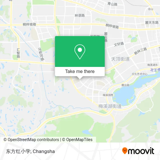 东方红小学 map