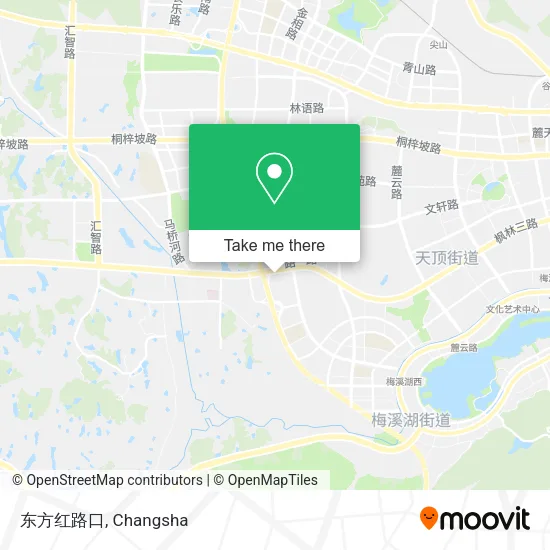 东方红路口 map