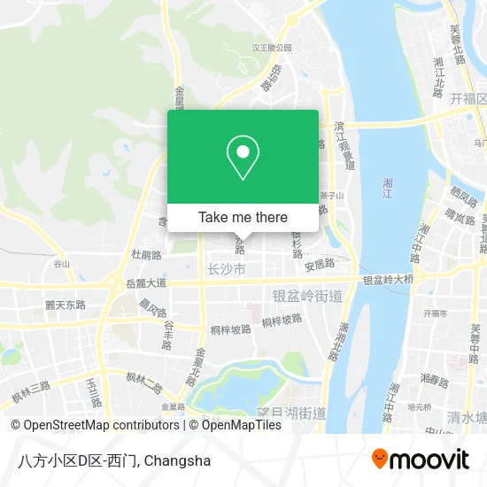 八方小区D区-西门 map