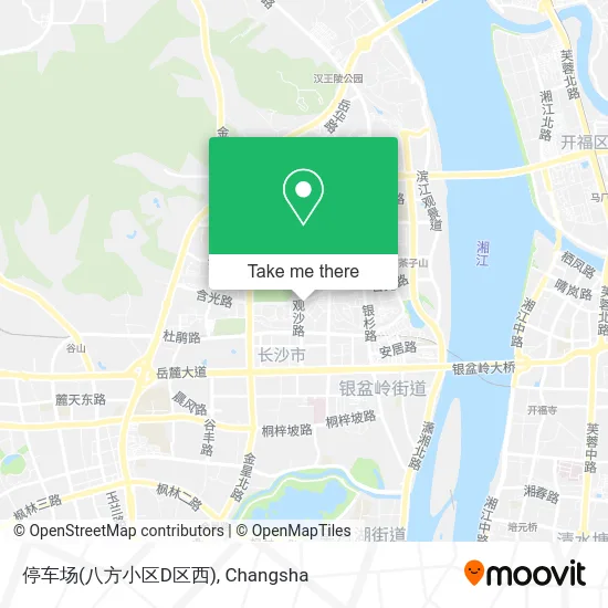 停车场(八方小区D区西) map