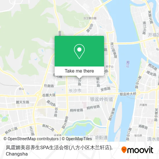 凤霆媚美容养生SPA生活会馆(八方小区木兰轩店) map