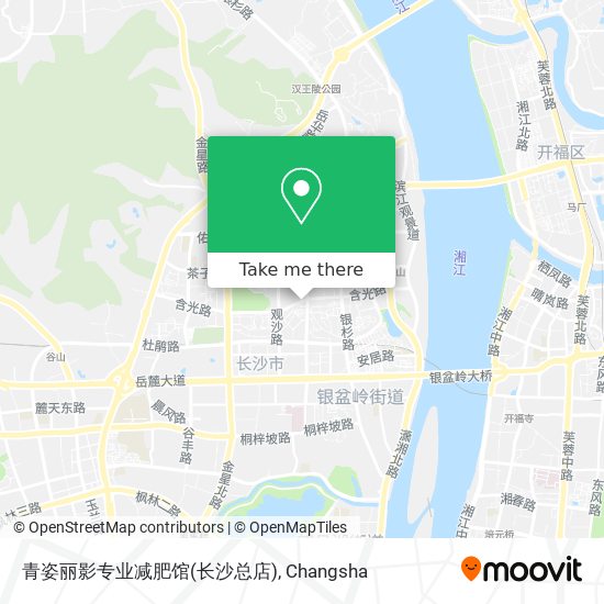 青姿丽影专业减肥馆(长沙总店) map