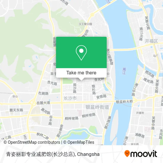 青姿丽影专业减肥馆(长沙总店) map