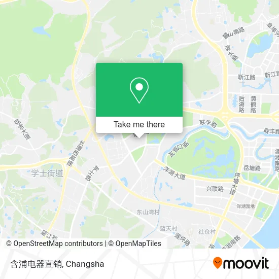 含浦电器直销 map
