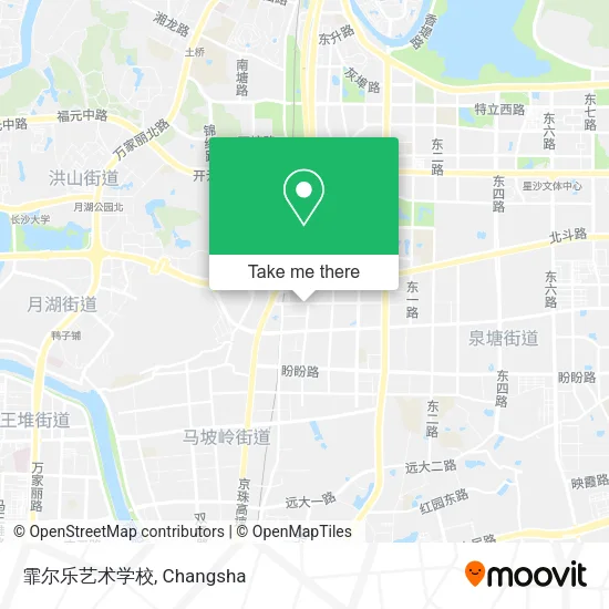 霏尔乐艺术学校 map