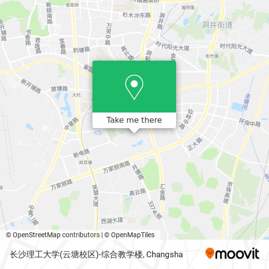 长沙理工大学(云塘校区)-综合教学楼 map