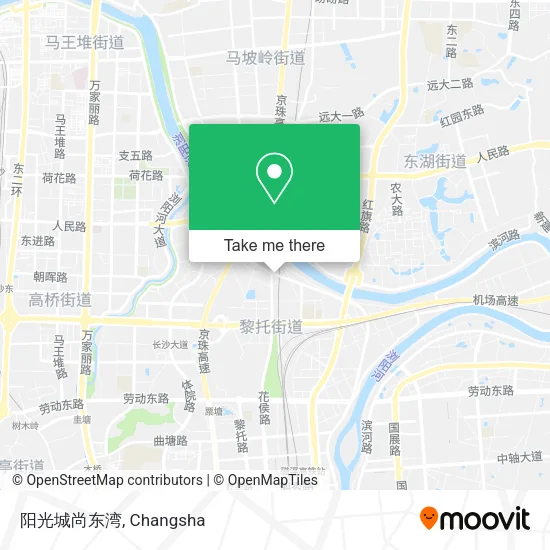 阳光城尚东湾 map