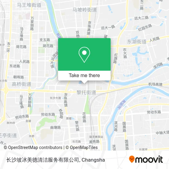 长沙坡冰美德清洁服务有限公司 map
