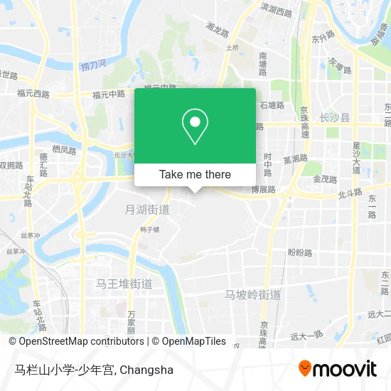 马栏山小学-少年宫 map