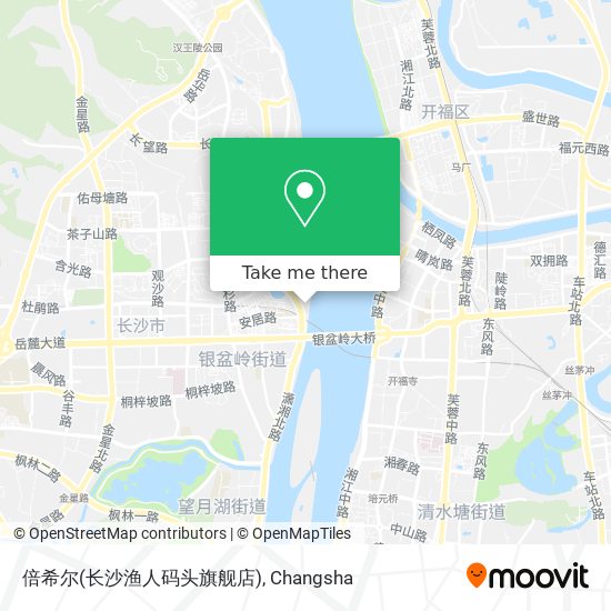 倍希尔(长沙渔人码头旗舰店) map