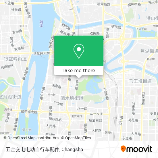 五金交电电动自行车配件 map