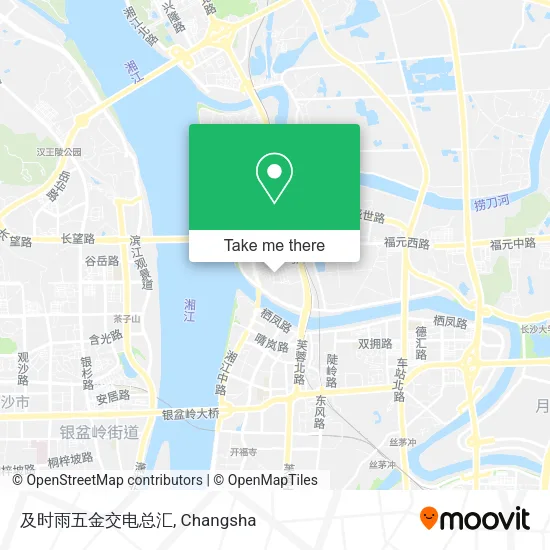 及时雨五金交电总汇 map
