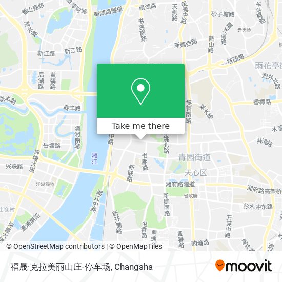 福晟·克拉美丽山庄-停车场 map