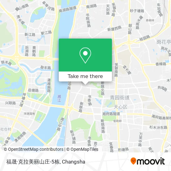 福晟·克拉美丽山庄-5栋 map