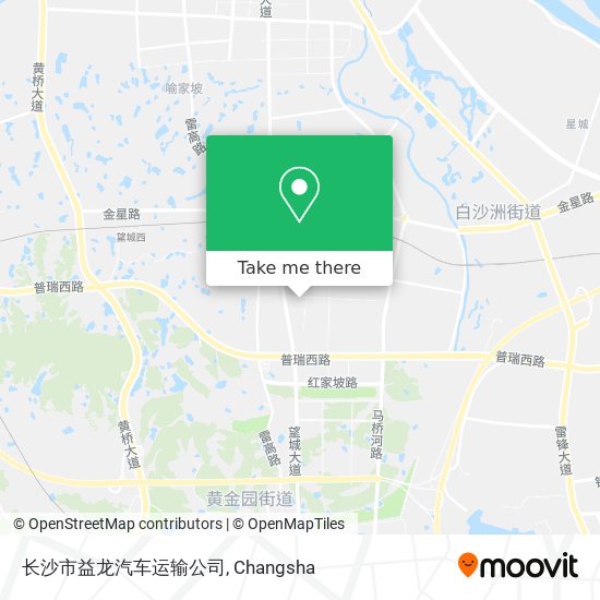 长沙市益龙汽车运输公司 map