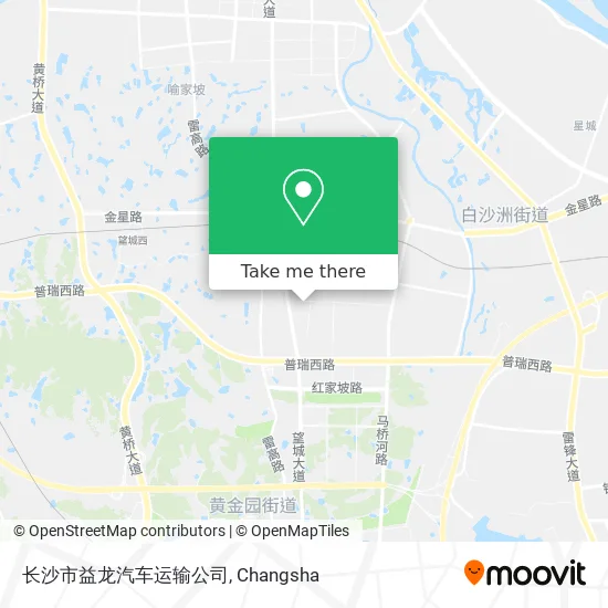长沙市益龙汽车运输公司 map