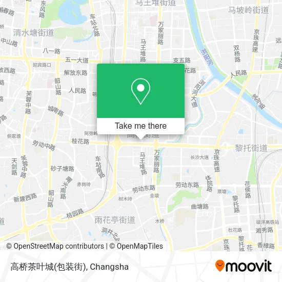 高桥茶叶城(包装街) map
