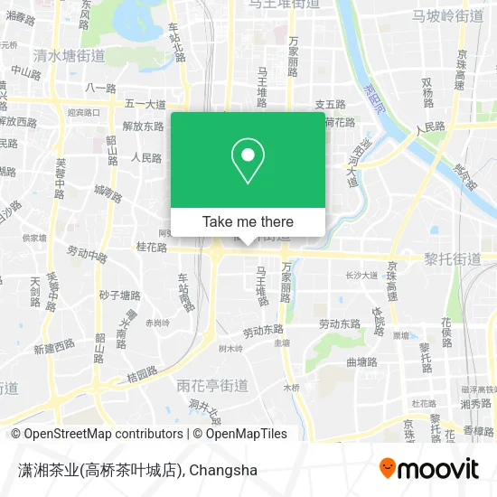 潇湘茶业(高桥茶叶城店) map