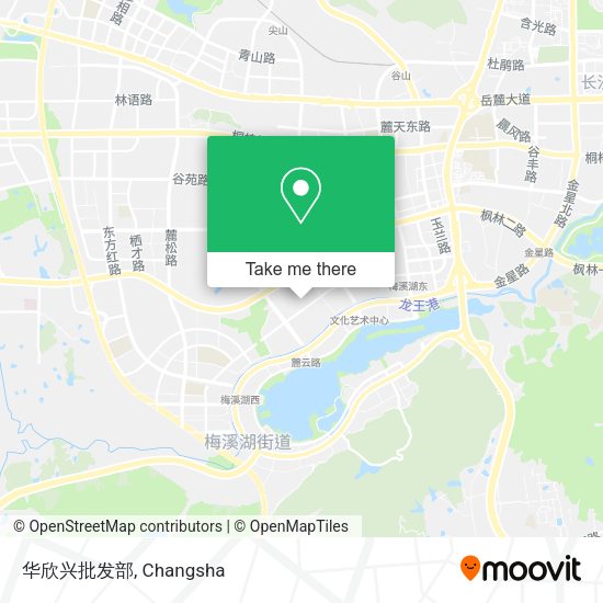 华欣兴批发部 map