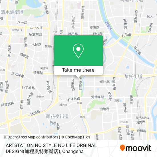 ARTSTATION NO STYLE NO LIFE ORGINAL DESIGN(通程奥特莱斯店) map