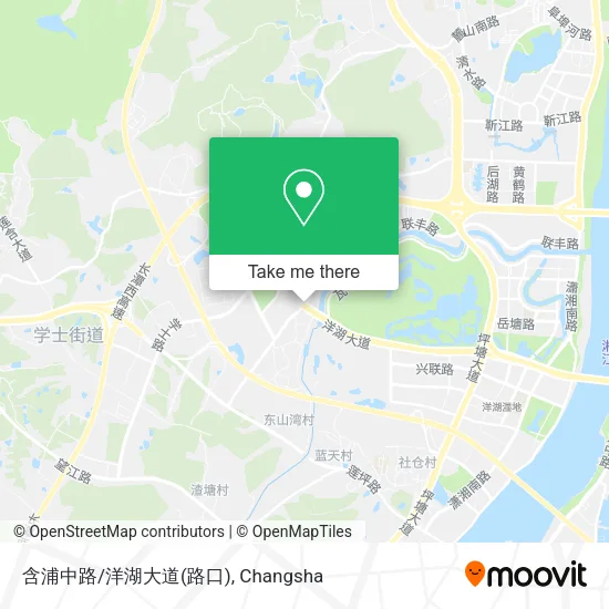 含浦中路/洋湖大道(路口) map