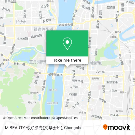 M BEAUTY 你好漂亮(文华会所) map
