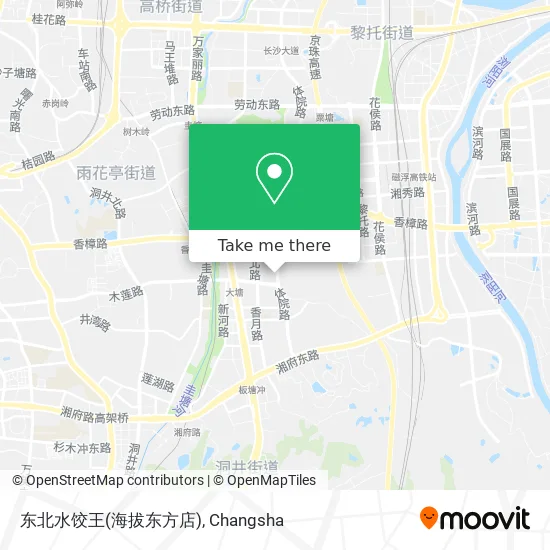 东北水饺王(海拔东方店) map