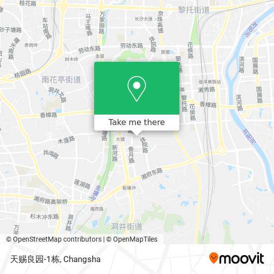 天赐良园-1栋 map