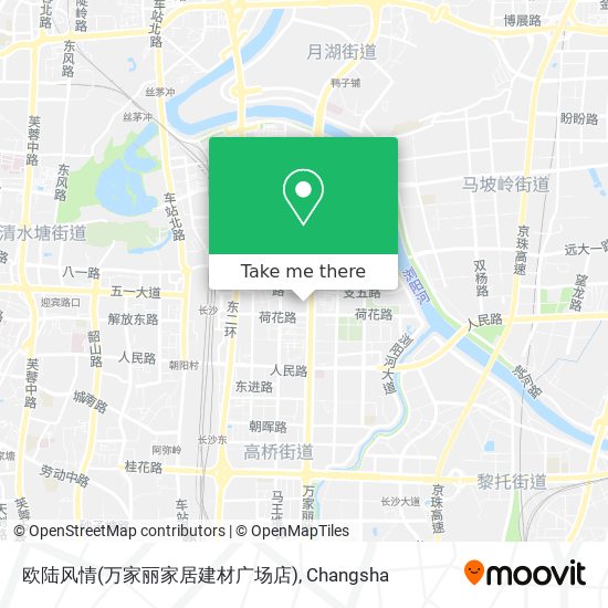 欧陆风情(万家丽家居建材广场店) map