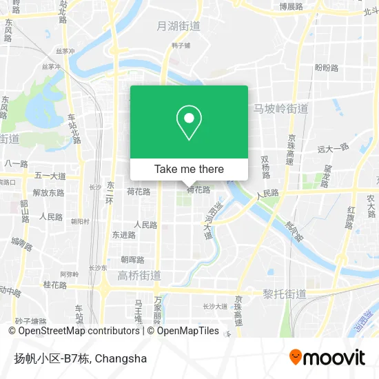 扬帆小区-B7栋 map
