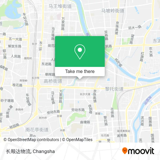 长顺达物流 map