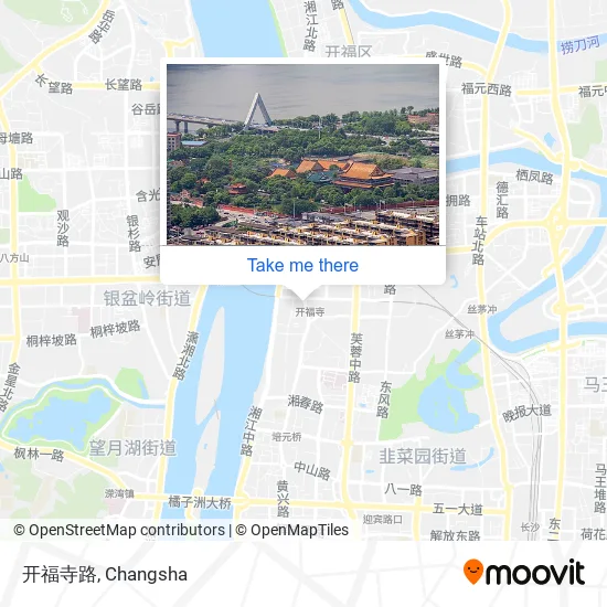 开福寺路 map