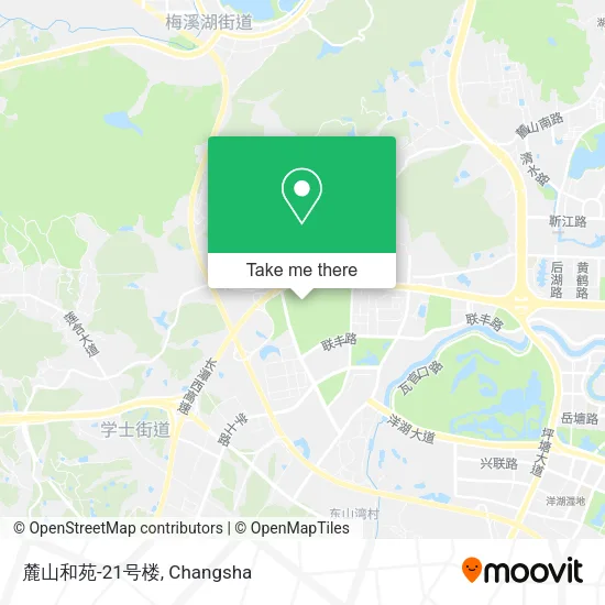 麓山和苑-21号楼 map