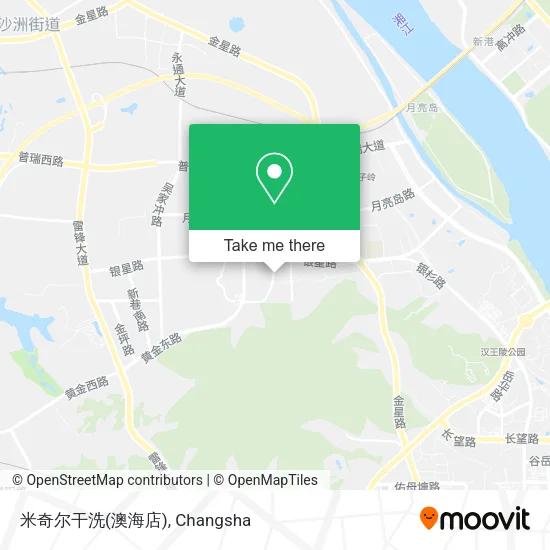 米奇尔干洗(澳海店) map