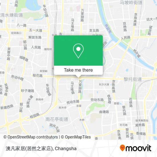 澳凡家居(居然之家店) map
